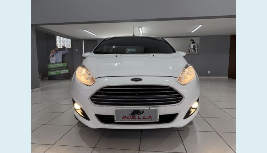 FORD FORD FIESTA FLEX MANUAL 4P - BRANCO - 2014 Foto 3 (Grande)