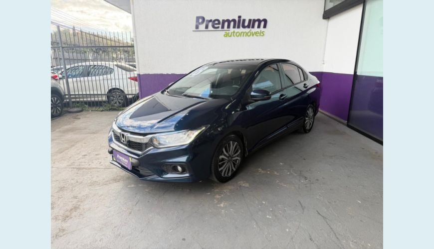 HONDA CITY FLEX AUT. 4P - AZUL - 2018 Foto 3 (Grande)