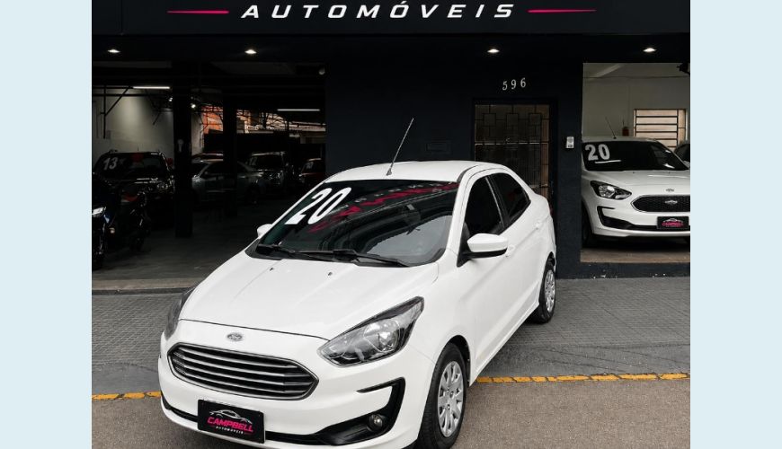 FORD KA+ SEDAN SE PLUS TIVCT 1.0 FLEX MANUAL 4P - BRANCO - 2020 Foto 3 (Grande)