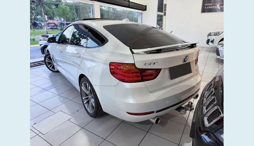BMW BMW 320I GRAN TURISMO SPORT 2.0 GASOLINA MANUAL 4P - BRANCO - 2016 Foto 3 (Grande)
