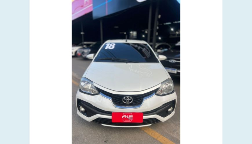TOYOTA TOYOTA ETIOS FLEX AUT. 4P - BRANCO - 2018 Foto 3 (Grande)