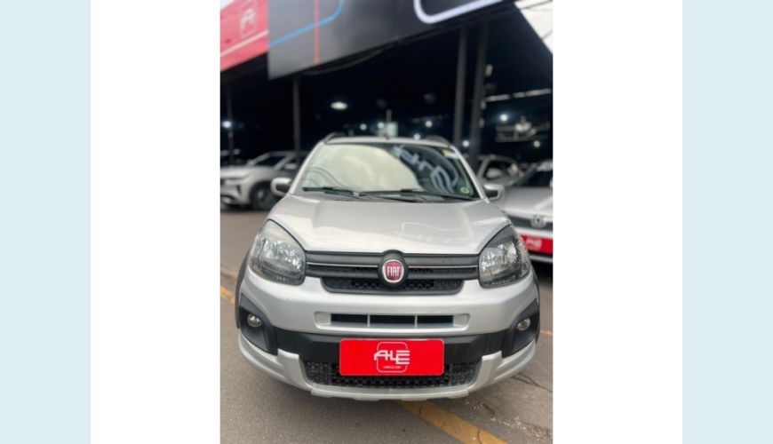 FIAT FIAT UNO FLEX MANUAL 4P - PRATA - 2018 Foto 3 (Grande)
