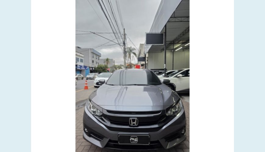 HONDA CIVIC FLEX AUT. 4P - CINZA - 2019 Foto 3 (Grande)