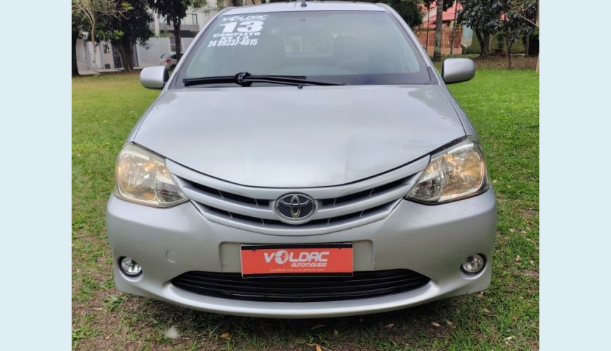 TOYOTA ETIOS FLEX MANUAL 4P - PRATA - 2013 Foto 3 (Grande)