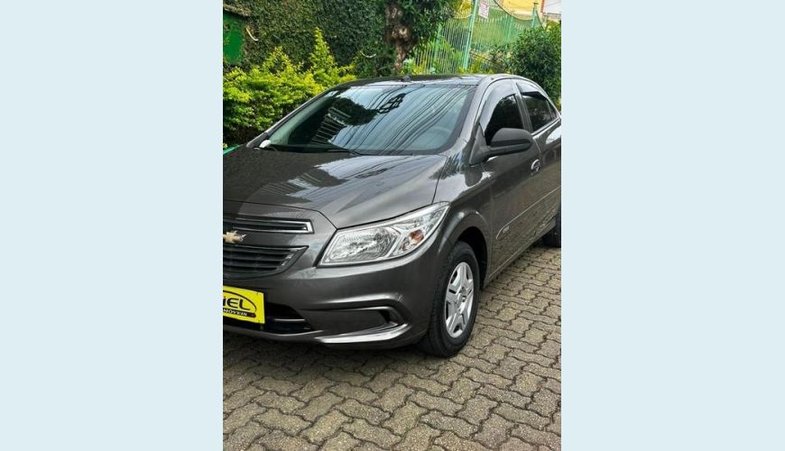 CHEVROLET ONIX LT 1.0 8V FLEX MANUAL 4P - CINZA - 2015 Foto 3 (Grande)