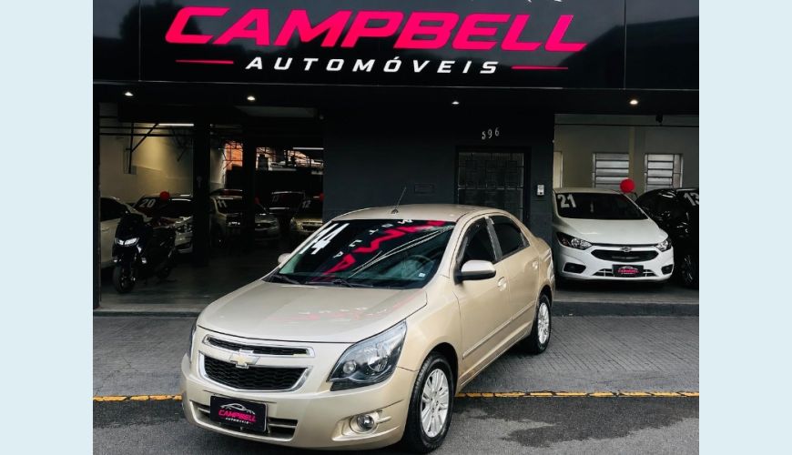 CHEVROLET CHEVROLET COBALT LTZ 1.8 8V FLEX AUT. 4P - BEGE - 2014 Foto 3 (Grande)