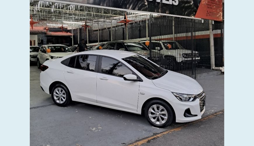 CHEVROLET ONIX SEDAN PLUS LT 1.0 FLEX 12V AUT. 4P - BRANCO - 2020 Foto 3 (Grande)