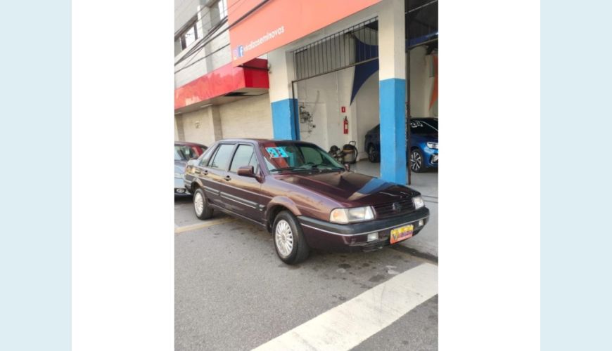 VOLKSWAGEN SANTANA FLEX MANUAL 2P - VERMELHO - 1993 Foto 3 (Grande)