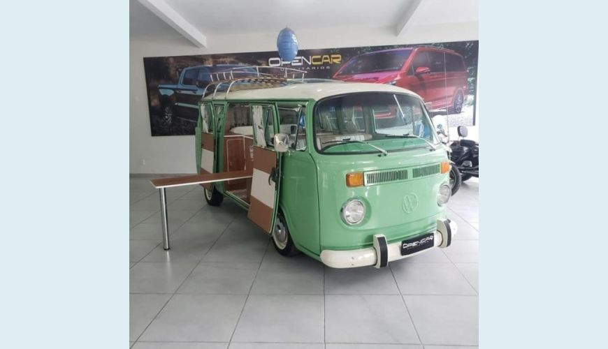 VOLKSWAGEN VOLKSWAGEN KOMBI 1.4 GASOLINA MANUAL 4P - VERDE - 1996 Foto 3 (Grande)