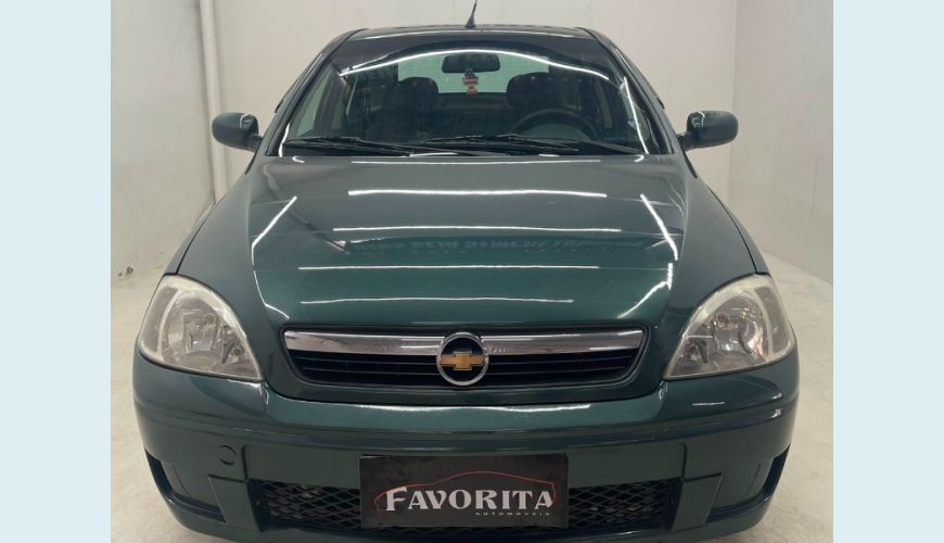 CHEVROLET CHEVROLET CORSA SEDAN PREMIUM 1.4 ALCOOL/GNV MANUAL 4P - CINZA - 2009 Foto 3 (Grande)