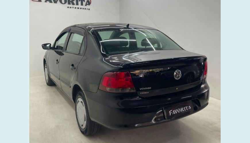 VOLKSWAGEN VOLKSWAGEN VOYAGE FLEX MANUAL 4P - PRETO - 2011 Foto 3 (Grande)