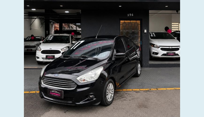 FORD FORD KA+ 1.0 FLEX MANUAL 4P - PRETO - 2017 Foto 3 (Grande)