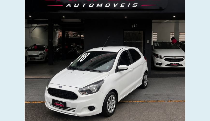 FORD FORD KA SE 1.0 FLEX MANUAL 4P - BRANCO - 2018 Foto 3 (Grande)