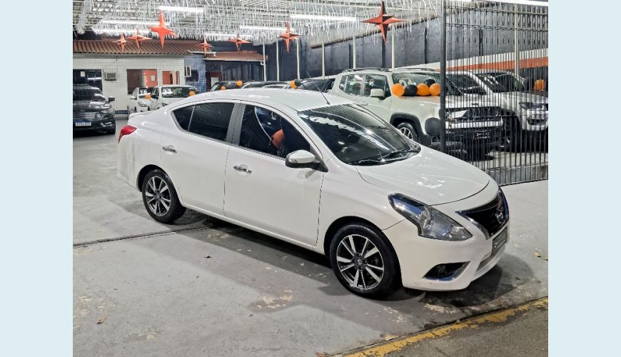 NISSAN NISSAN VERSA SL 1.6 16V FLEX AUT. 4P - BRANCO - 2020 Foto 3 (Grande)