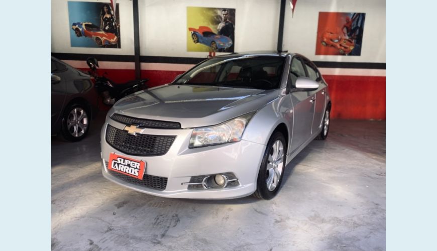 CHEVROLET CHEVROLET CRUZE FLEX AUT. 4P - PRATA - 2014 Foto 3 (Grande)