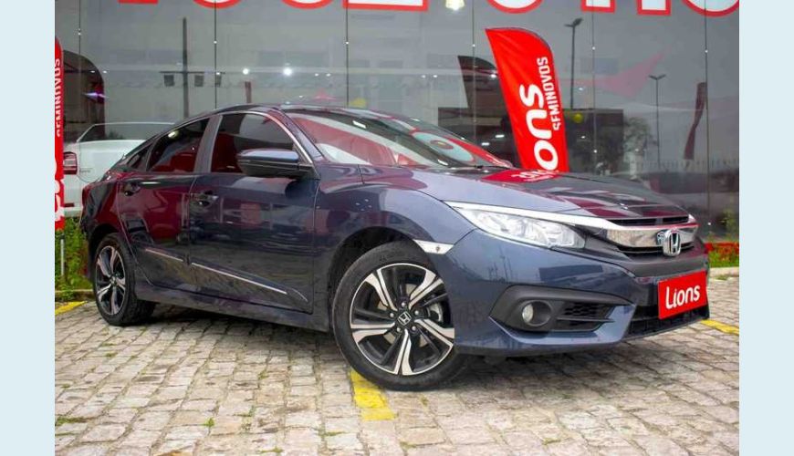 HONDA HONDA CIVIC EX 2.0 I-VTEC FLEX AUT. 4P - AZUL - 2019 Foto 3 (Grande)