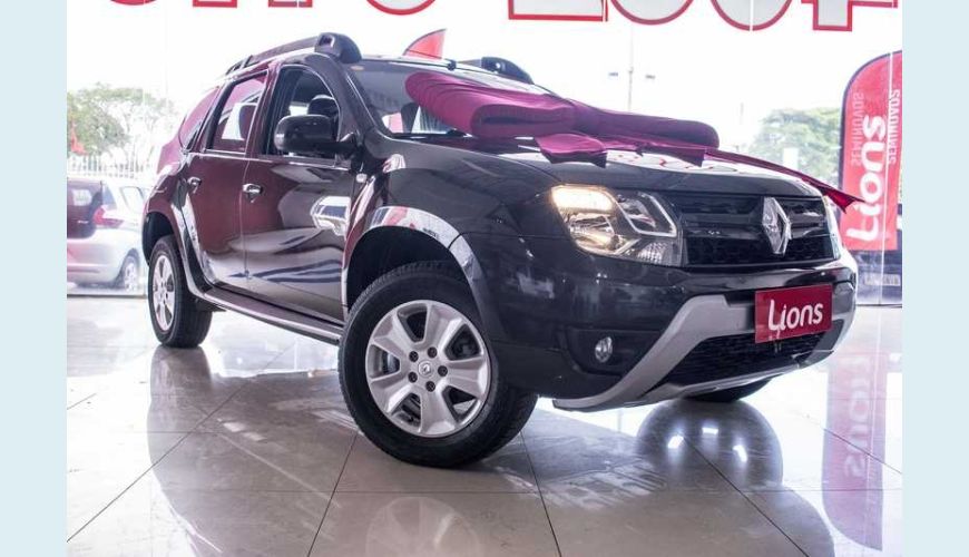 RENAULT DUSTER DYNAMIQUE 2.0 16V FLEX MANUAL 4P - PRETO - 2016 Foto 3 (Grande)