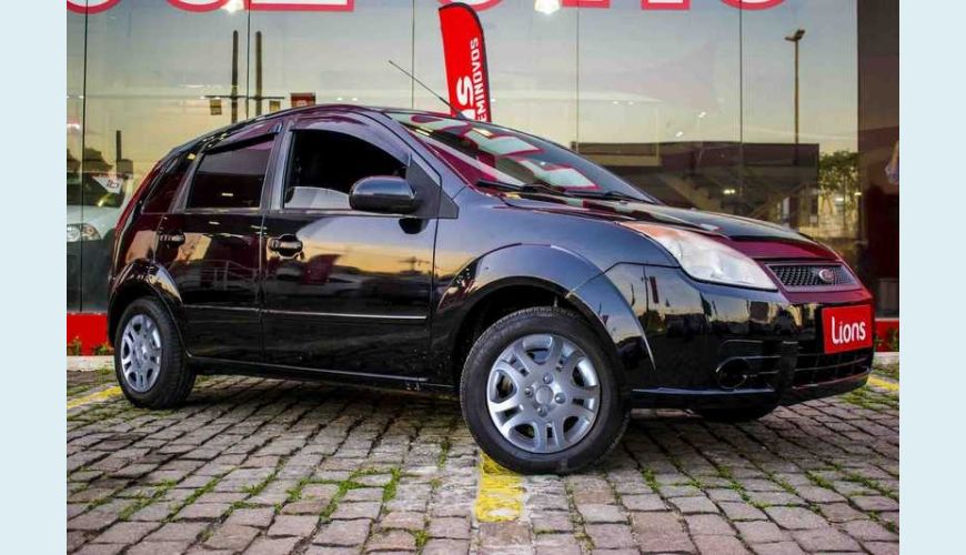 FORD FORD FIESTA HATCH 1.0 FLEX MANUAL 4P - PRETO - 2008 Foto 3 (Grande)