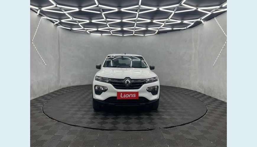 RENAULT RENAULT KWID ZEN 1.0 12V SCE FLEX MANUAL 4P - BRANCO - 2024 Foto 3 (Grande)