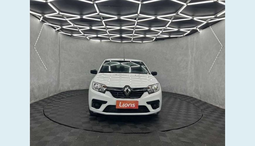 RENAULT LOGAN ZEN 1.0 12V SCE (FLEX) - BRANCO - 2023 Foto 3 (Grande)