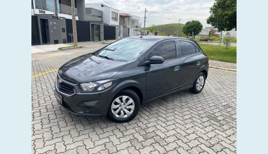 CHEVROLET CHEVROLET ONIX LT 1.0 FLEX MANUAL 4P - CINZA - 2018 Foto 3 (Grande)