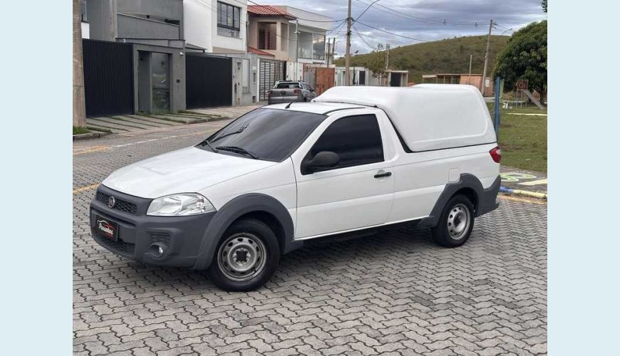 FIAT FIAT STRADA HARD WORKING 1.4 FIRE FLEX MANUAL 2P - BRANCO - 2019 Foto 3 (Grande)