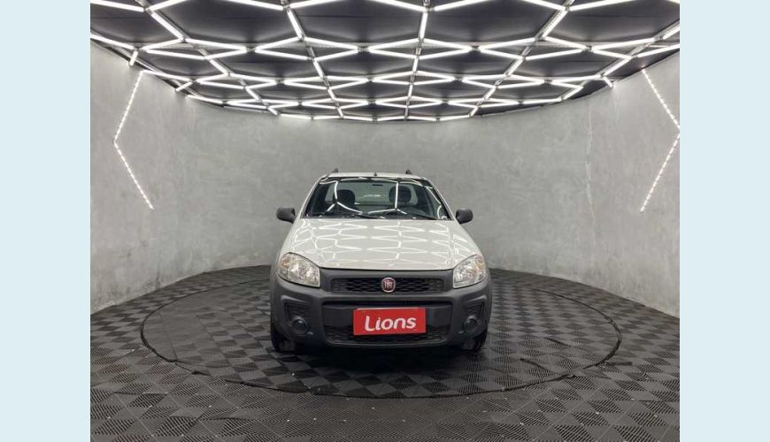 FIAT STRADA HARD WORKING 1.4 FLEX MANUAL 2P - BRANCO - 2019 Foto 3 (Grande)