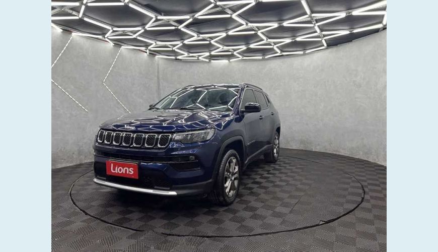 JEEP COMPASS LONGITUDE 1.3 T270 FLEX AUT. 4P - AZUL - 2023 Foto 3 (Grande)