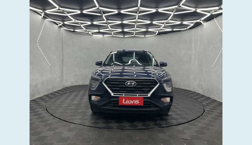 HYUNDAI CRETA COMFORT 1.0 TURBO FLEX AUT 4P - AZUL - 2024 Foto 3 (Grande)