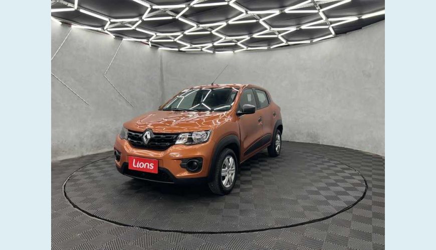 RENAULT KWID ZEN 1.0 12V SCE FLEX MANUAL 4P - LARANJA - 2020 Foto 3 (Grande)
