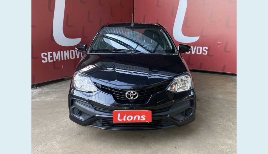 TOYOTA TOYOTA ETIOS SEDAN X PLUS 1.5 FLEX AUT. 4P - PRETO - 2020 Foto 3 (Grande)
