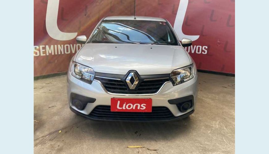 RENAULT RENAULT LOGAN ZEN 1.0 12V FLEX MANUAL 4P - PRATA - 2020 Foto 3 (Grande)