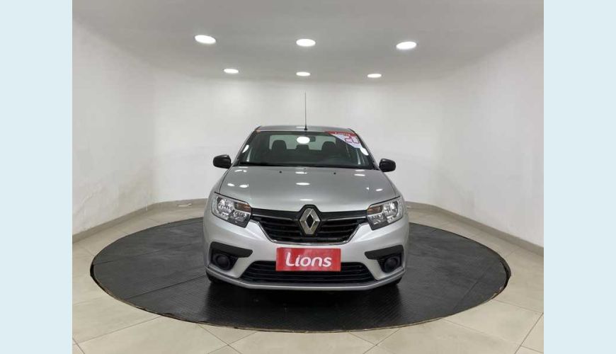 RENAULT LOGAN ZEN 1.0 12V FLEX MANUAL 4P - PRATA - 2020 Foto 3 (Grande)