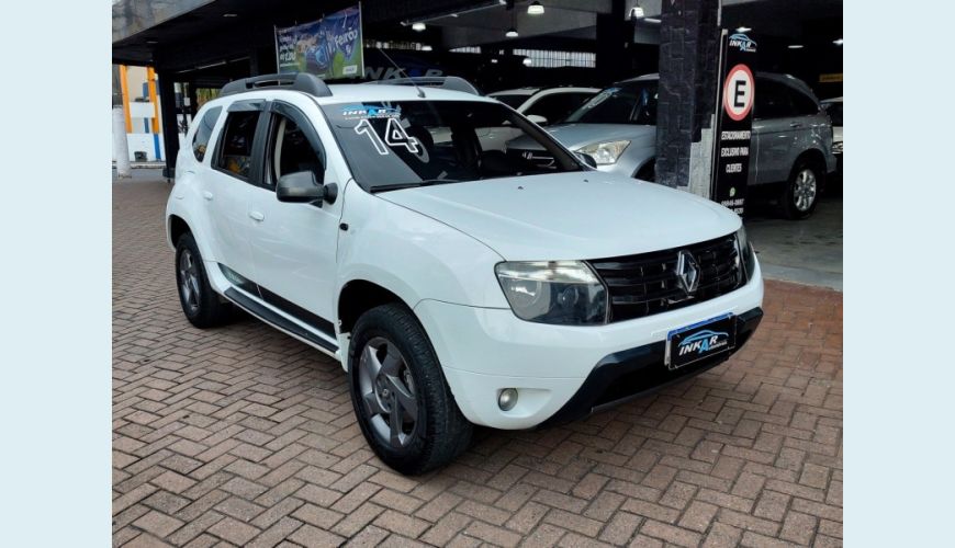 RENAULT DUSTER FLEX MANUAL 4P - BRANCO - 2014 Foto 3 (Grande)