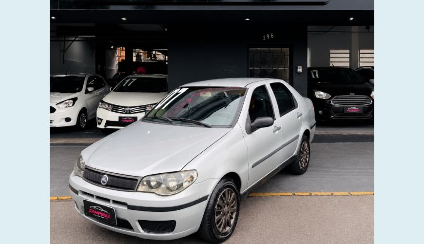 FIAT SIENA CELEBRATION 1.0 FIRE FLEX MANUAL 4P - PRATA - 2007 Foto 3 (Grande)