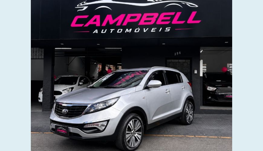 KIA SPORTAGE LX 2.0 16V FLEX AUT. 4P - PRATA - 2014 Foto 3 (Grande)