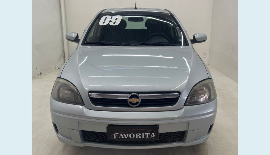 CHEVROLET CORSA HATCHBACK PREMIUM 1.4 8V FLEX MANUAL 4P - PRATA - 2009 Foto 3 (Grande)