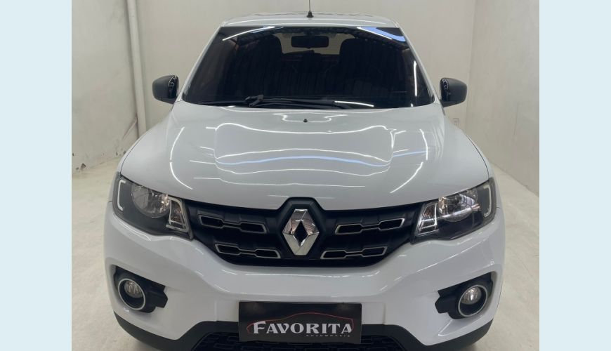 RENAULT KWID INTENSE 1.0 FLEX MANUAL 4P - BRANCO - 2020 Foto 3 (Grande)