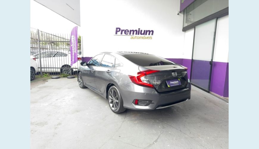 HONDA CIVIC FLEX AUT. 4P - CINZA - 2021 Foto 3 (Grande)