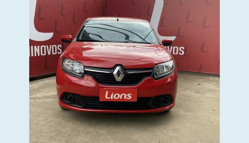 RENAULT RENAULT SANDERO EXPRESSION 1.0 16V FLEX MANUAL 4P - VERMELHO - 2015 Foto 3 (Grande)