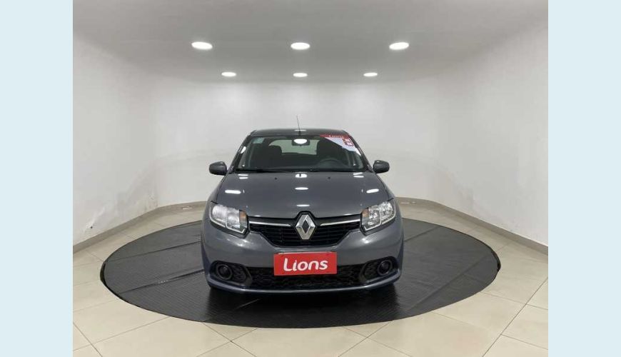 RENAULT RENAULT SANDERO EXPRESSION 1.6 16V FLEX MANUAL 4P - CINZA - 2018 Foto 3 (Grande)