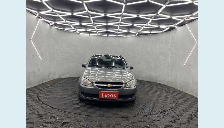 CHEVROLET CLASSIC LS VHC E 1.0 FLEX MANUAL 4P - CINZA - 2014 Foto 3 (Grande)
