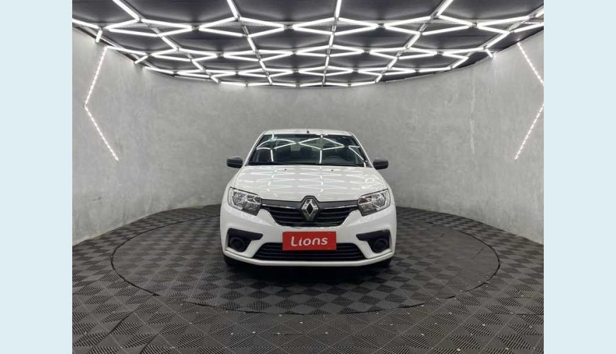 RENAULT LOGAN LIFE 1.0 12V FLEX MANUAL 4P - BRANCO - 2023 Foto 3 (Grande)