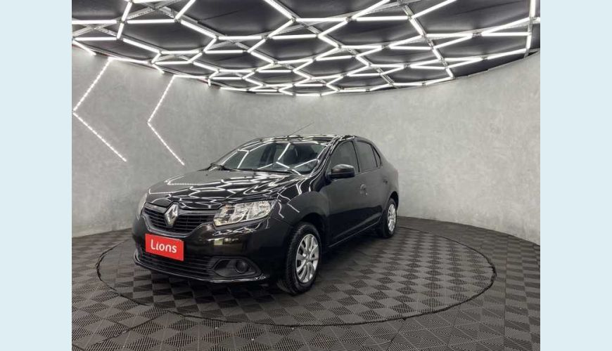 RENAULT LOGAN AUTHENTIQUE 1.0 12V FLEX MANUAL 4P - PRETO - 2020 Foto 3 (Grande)