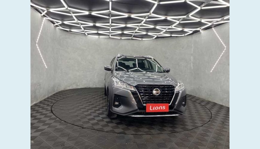 NISSAN KICKS SENSE 1.6 FLEX AUT. - CINZA - 2022 Foto 3 (Grande)