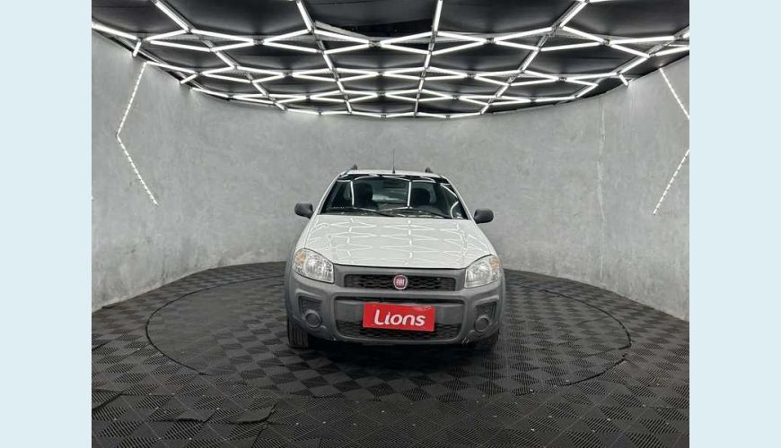 FIAT STRADA HARD WORKING 1.4 FLEX MANUAL 3P - BRANCO - 2020 Foto 3 (Grande)