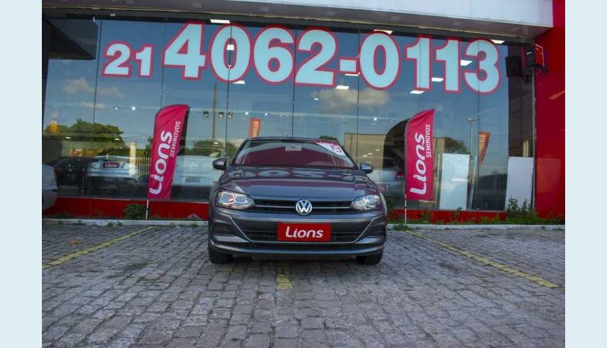 VOLKSWAGEN VIRTUS MSI 1.6 16V FLEX MANUAL 4P - CINZA - 2019 Foto 3 (Grande)