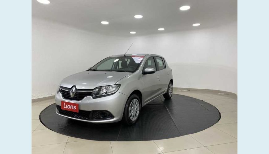 RENAULT SANDERO AUTHENTIQUE 1.0 12V FLEX MANUAL 4P - PRATA - 2019 Foto 3 (Grande)