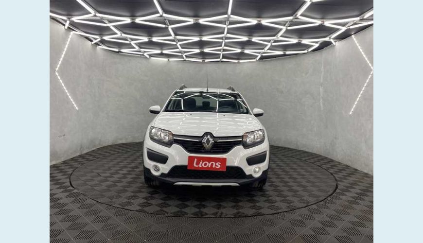 RENAULT SANDERO STEPWAY 1.6 16V SCE FLEX MANUAL 4P - BRANCO - 2017 Foto 3 (Grande)