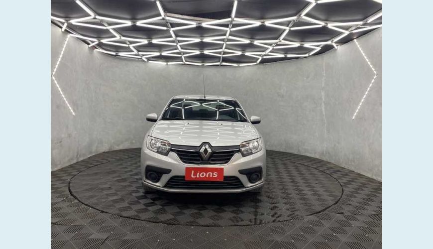 RENAULT LOGAN ZEN 1.0 12V FLEX MANUAL 4P - PRATA - 2020 Foto 3 (Grande)